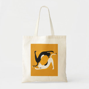 Yoga Cats Tote Bag