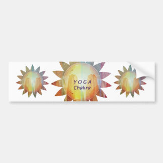 Yoga Chakra Bumper Sticker