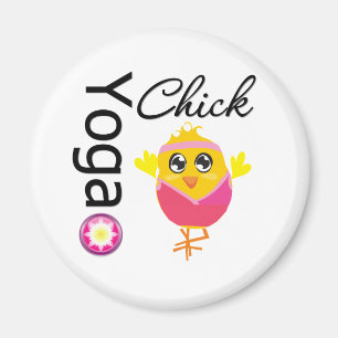 Yoga Chick Magnet