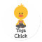 Yoga Chick Stickers