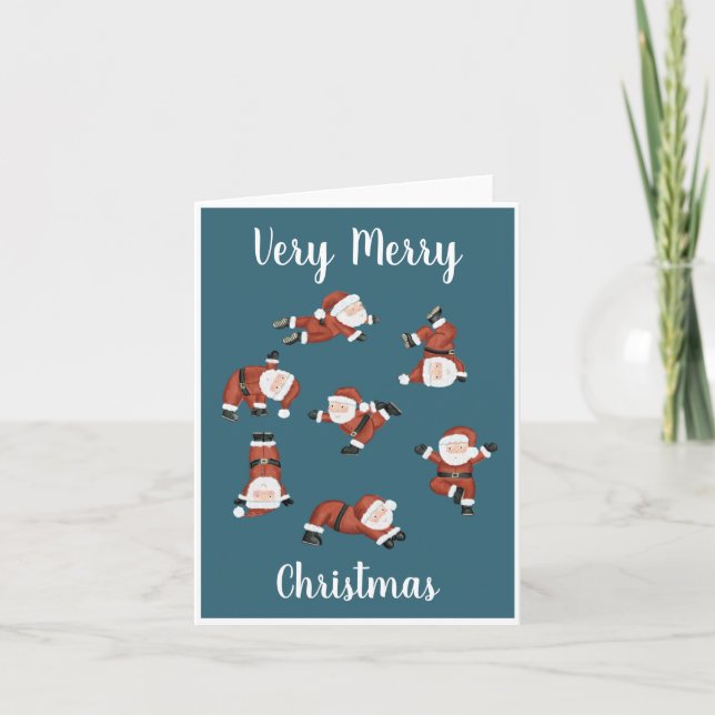 Yoga Christmas Card (Front)
