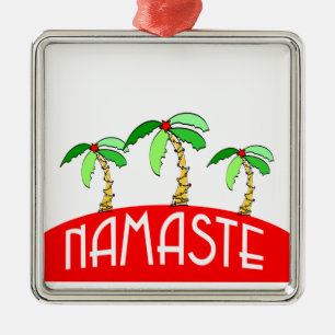 Yoga Christmas Ornament