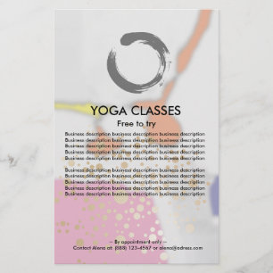 Yoga Classes Flyer