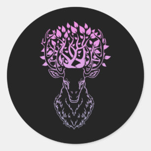 Yoga Clothing, Meditation Pilates Namste, Classic Round Sticker