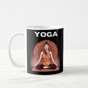 yoga coffee mug