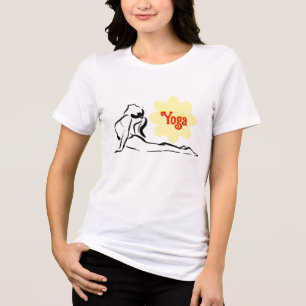 Yoga Design Women’s Graphic T-Shirt Tri-Blend Shirt