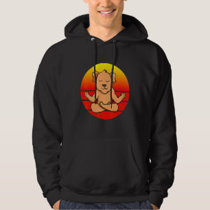 Yoga Dog Meditation Yoga For Children And Parents Hoodie