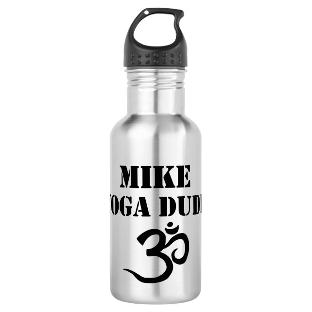 Yoga Dude 532 Ml Water Bottle (Front)
