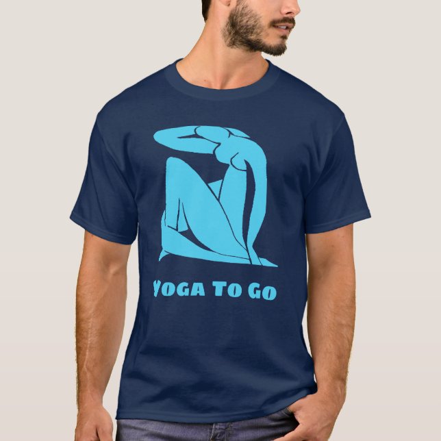 Yoga, edit add text, personalize T-Shirt (Front)