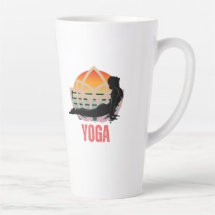 Yoga: Embrace the Flow Latte Mug