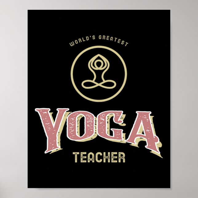 Yoga Exercise Relaxation Teacher  Poster (Front)