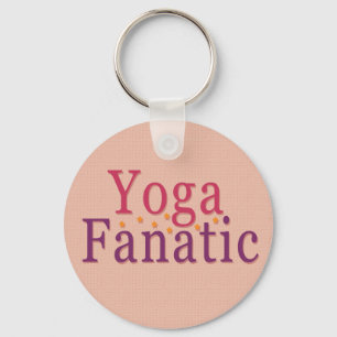 Yoga Fanatic Keychain