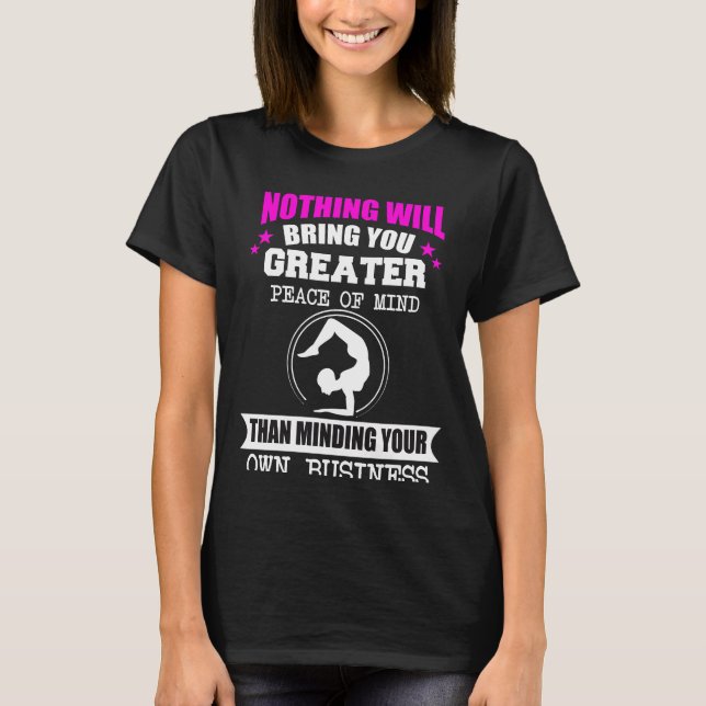 Yoga for Woman Comfortable and Stylish  T-Shirt (Front)