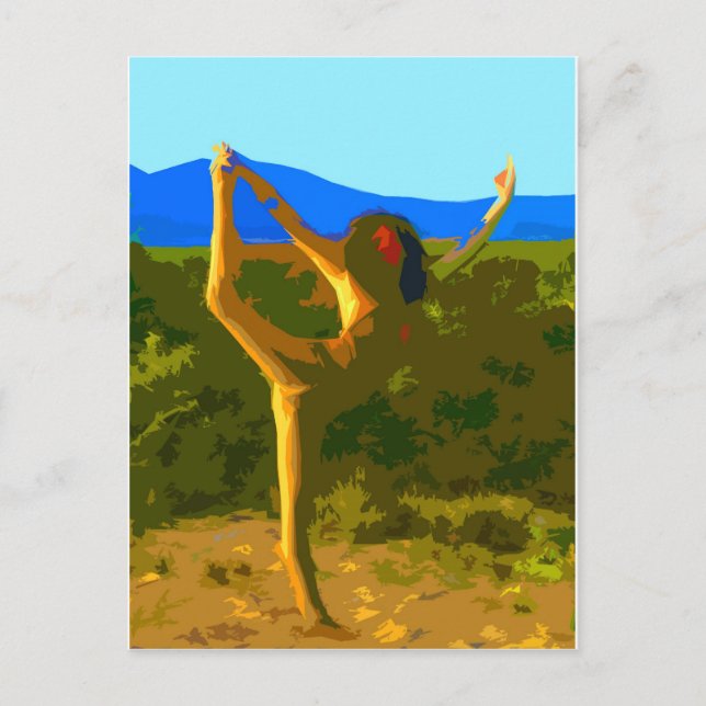 Yoga Freedom Postcard (Front)