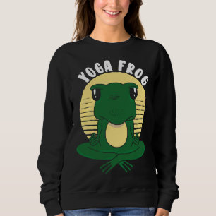 Yoga Frog 81 Sweatshirt