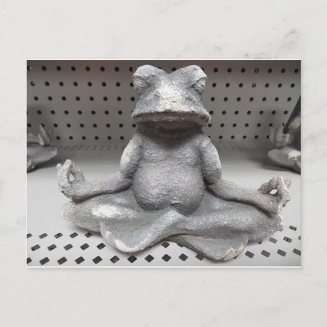 Yoga Frog Postcard (Front)