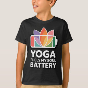 Yoga Fuels My Soul Ttery - Spiritual Yogi Quote  T-Shirt
