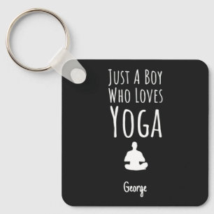 Yoga Gifts For Baby Little Boys Kids Yogi Lover Keychain