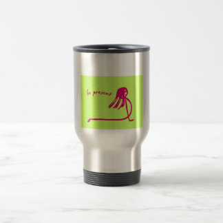 Yoga Girl Be Present coffee mug