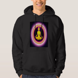 Yoga Girl Female Sun Salutation Meditation Chakra Hoodie