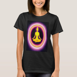 Yoga Girl Female Sun Salutation Meditation Chakra T-Shirt