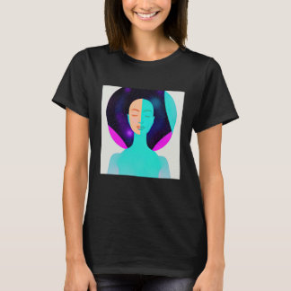 Yoga Girl Female Sun Salutation Meditation Chakra T-Shirt