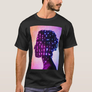 Yoga Girl Female Sun Salutation Meditation Chakra T-Shirt