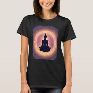 Yoga Girl Female Sun Salutation Meditation Chakra T-Shirt