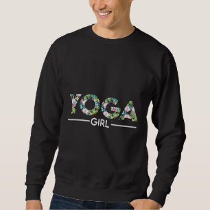 Yoga Girl Floral Sweatshirt