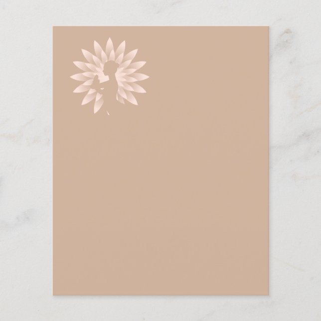 Yoga girl flyer (Front)