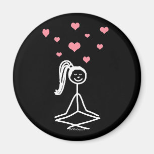 Yoga Girl Magnet