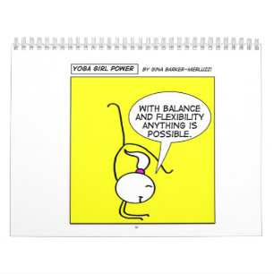 Yoga Girl Power "all year round" Calendar
