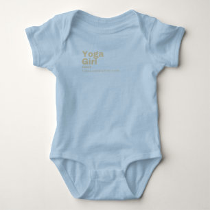 Yoga Girl - Yoga Baby Bodysuit