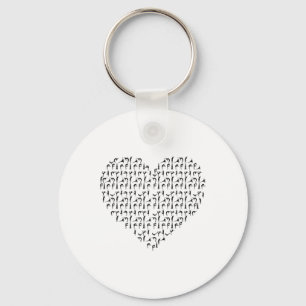 Yoga Heart Meditation Yoga Love Yoga Teacher Keychain