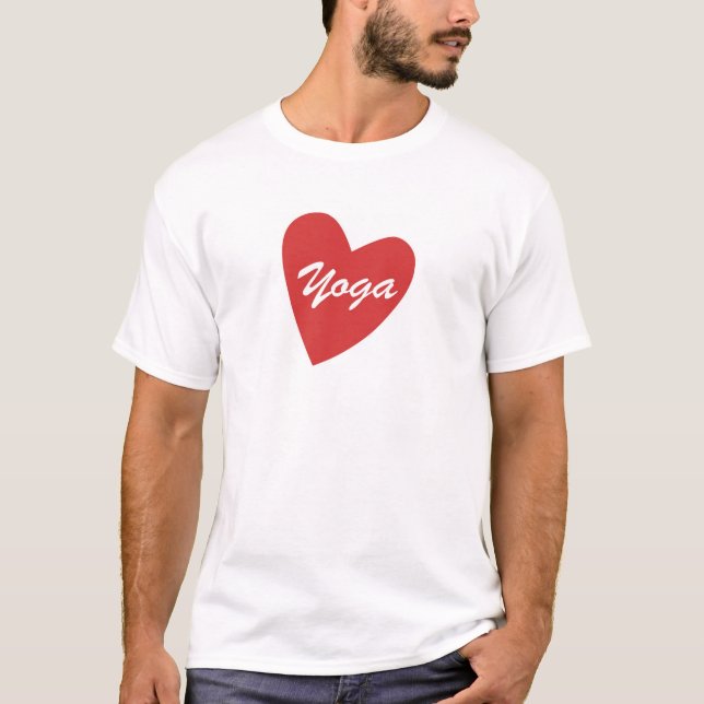 yoga heart T-Shirt (Front)