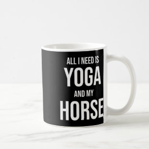 Yoga Horse For Yogini  Coffee Mug