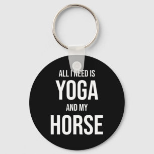 Yoga Horse For Yogini  Keychain