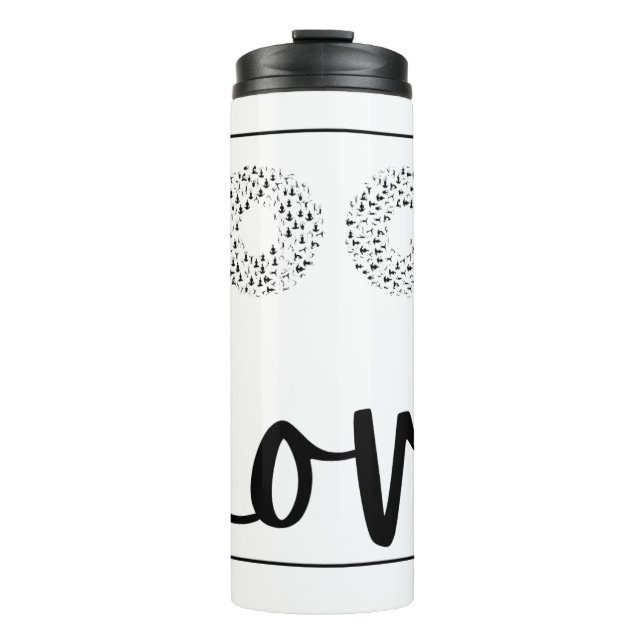Yoga hydroflask thermal tumbler (Front)