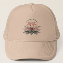Yoga Illustration Trucker Hat