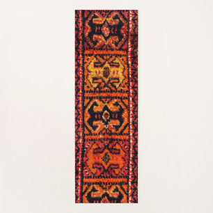 Yoga Image d'un tapis vintage. Motif de texture fluide