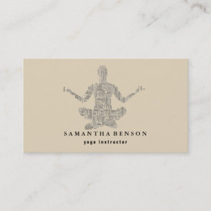 Yoga Instructor Business Card