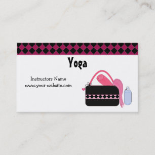 Yoga Instructor Business Card