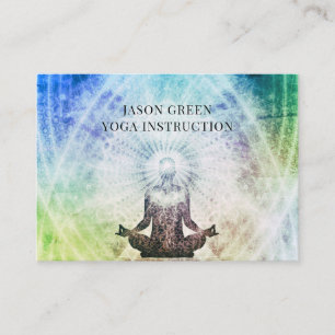 Yoga Instructor Business Card