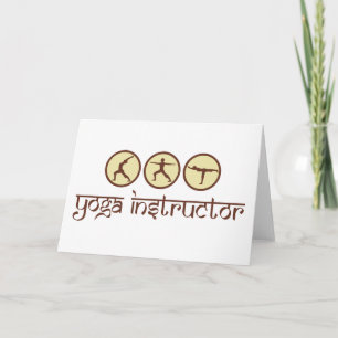 Yoga Instructor Card