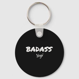 Yoga Instructor D Yogi Keychain
