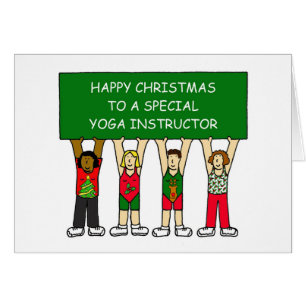 Yoga Instructor Happy Christmas