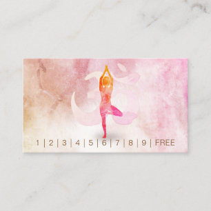 YOGA Instructor Loyalty Punch Yoga Pose Om Symbol