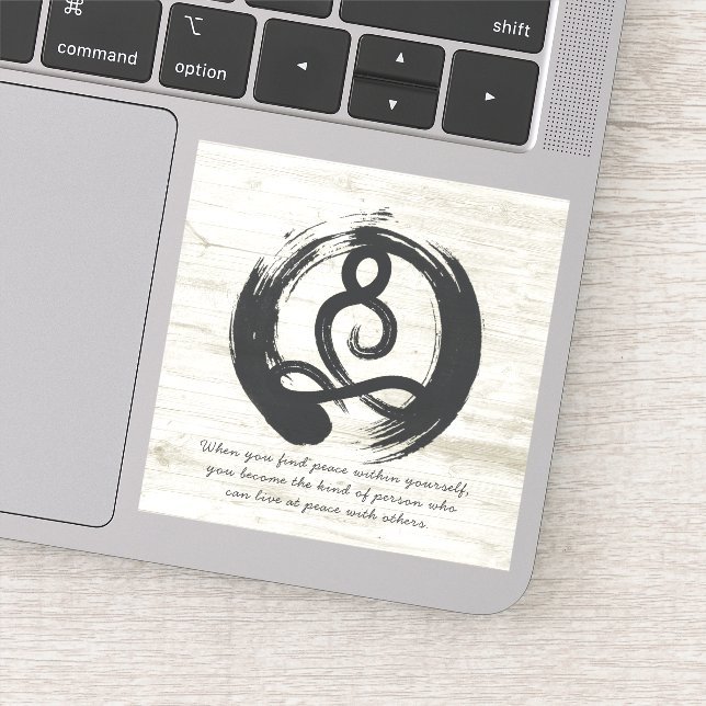 Yoga Instructor Meditation Pose Healer ZEN Quotes (Detail)