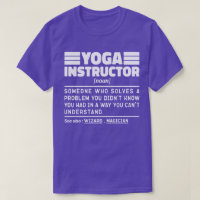 Yoga Instructor Noun Coach Appreciation Meditation