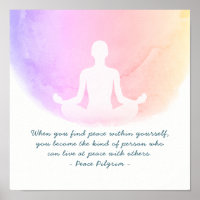 Yoga Instructor Studio Meditation Easy Pose Quotes